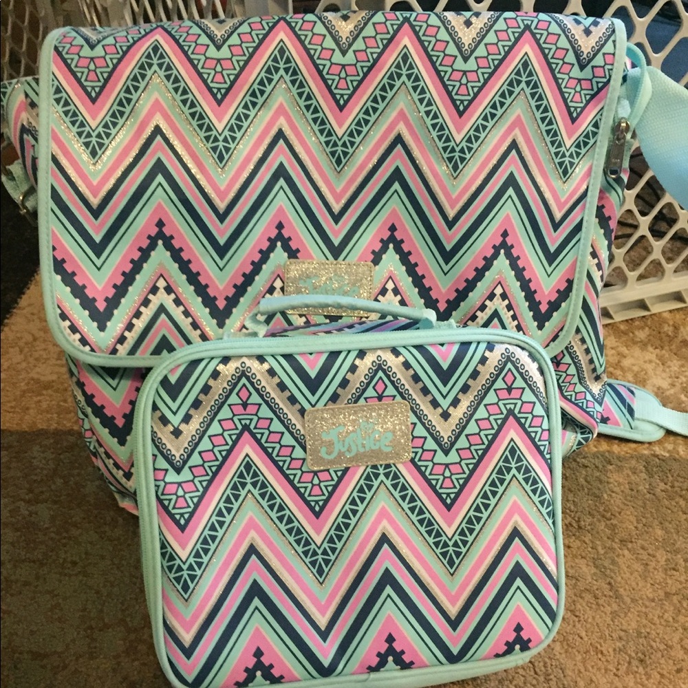 Justice Messenger Bag and Lunch box